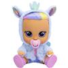 Imc CRY BABIES Dressy Fantasy Jenna, bambola interattiva che piange vere lacrime con capelli acconciati, vestiti e accessori indossabili, giocattolo e regalo per ragazzi e ragazze, multicolore