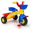 Colibrì EIC INJUSA - Triciclo Bambini Trico Max Primi Passi, per Bambini da 1 a 3 Anni, con Pedali, Cestino Anteriore e Posteriore Portagiochi, Multicolore