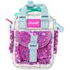 girabrilla puffer shoulder bag pink