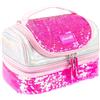 girabrilla puffer lunch box pink fluo