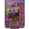 Mattel Barbie - Capelli Multicolor con capelli con funzione cambia colore, include 16 accessori alla moda; 3+ Anni