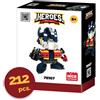 Nice Group heroes bricks blue truck soldier