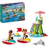 LEGO Friends Moto d`Acqua, Giochi di Ruolo per Bambine e Bambini da 5 Anni con 2 Mini Bamboline e Delfino, Giocattoli da Bagnino sulla Spiaggia di Heartlake City da Costruire, Idee Regalo 42623