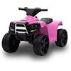 Biemme Quad Elettrico per Bambini 2 Anni a 5 Anni 65x40x43cm velocità 3km/h Quad Giocattolo per Bambini 18-36 Mesi Colore Rosa