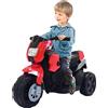 Biemme Moto elettrica per bambini moto giocattolo per bambini 1 anno 2 anni 3 anni con luci e marca avanti e dietro (rossa)