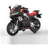 Colibrì Moto Elettrica per Bambini con Luci e Lettore Musicale Aprilia RS660 Nero (108x43x68 cm)