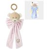 De Car Fiocco Nascita Azzurro da 0 Mesi Bimbo Bimba Coccarda Bambino Rosa Cotone Colore 35 cm Neonato Palloncini Celeste Regalo Tulle Ideale Orsetto Bambina Kit Blu (Rosa)