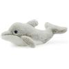 De Car Peluche Giocattolo Morbido e Coccoloso per Bambini Collezione Animali Safari e Animali Marini Peluche, Perfetto per i Bambini Ecofriendly (Delfino)