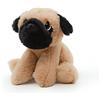 De Car Peluche Giocattolo Morbido e Coccoloso per Bambini Collezione Animali Safari e Animali Marini Peluche, Perfetto per i Bambini Ecofriendly (Carlino Peluche)…