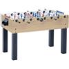 Garlando Calciobalilla F-200 acero aste uscenti piano gioco corto in vetro lucido