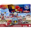 Mattel Veicolo-Cars Mack Officina Cambia Colore, playset con truck e Saetta McQueen trasformabili, cabina di guida rimovibile e accessori cambia colore inclusi-MATTEL-ETa 4+