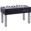 Garlando Calciobalilla G-500 EVOLUTION con aste rientranti, piano gioco corto in vetro