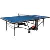 Garlando Tavolo da Ping Pong Master Outdoor con Ruote per Esterno Blu