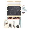 Yookidoo Lavagna Per Bambini Lavagna Bambini Bambini Lavagna Cavalletto Regolabile di Legno Altezza Magnetica Accessori da disegno Carta