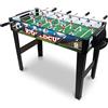Teorema Giocattoli 67358 - Calcio Balilla in Legno, con 2 Palline da Calcetto, Altezza 62cm