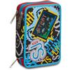 Seven SJ Gang-Astuccio corredo 3 zip-Cyber Boy