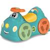 Chicco All Around Eco+ Acquamarina, Macchina Cavalcabile per Bambini da 1 a 3 Anni, Made in Italy, in Plastica 75% Riciclata, Ruote Piroettanti, Clacson Meccanico, Vano Portaoggetti, Adesivi Inclusi