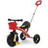 Chicco Triciclo Bambini U-GO Ducati, con Due Modalita di Utilizzo, Triciclo Bimba e Bimbo con Manico Telescopico ad Altezza Regolabile, Cintuse di Sicurezza e Cestello Anteriore,Giochi per Bambini