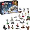 LEGO 75366 Star Wars Calendario dell'Avvento 2023 con 24 Regali tra cui 9 Personaggi, 10 Veicoli Giocattolo e 5 Iconici Mini-Modelli, Regalo per il Countdown di Natale per Bambini e Fan