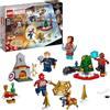 LEGO 76267 Marvel Calendario dell'Avvento degli Avengers 2023 con 24 Regali tra cui Capitan America, Spider-Man, Iron Man e altre Minifigure di Supereroi, Regalo per Bambini per il Countdown di Natale