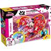 Lisciani Giochi-108 Mickey & Friends Disney Puzzle DF Supermaxi 108 Minnie, Multicolore, 74198