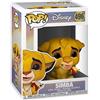 Jumajo POP123 Figurine Vinyl FUNKO POP Disney Le roi Lion : Simba #496