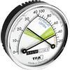 TFA Dostmann Thermometro Igrometro analogico Termoigrometro, 45.2024, con anello in metallo, misuratore di umidità, Multicolore