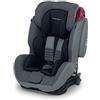 Foppapedretti Seggiolino Auto Isodinamyk, Gruppo 1/2/3 (9-36 Kg), per bambini da 9 mesi a 12 anni, Fissaggio Isofix, conforme ECE R44, Sistema Protezione Impatto Laterale, Grigio