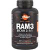 Laboratori Bio Line RAM 3 COMPRESSE - BCAA 2:1:1 in compresse, aminoacidi di origine vegetale arricchiti con Vitamina B6 (Neutro, 300 compresse)