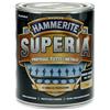 Hammerite Superia smalto metallo antiruggine interno e esterno, Opaco Grigio Scuro, 750 ml