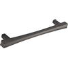 OBF Grimme 72258020 - Maniglia per armadietto, con manico in acciaio INOX, 200 mm, colore: Argento scuro