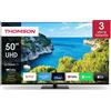 Thomson Smart TV 50 Pollici HD Ready Display LED Sistema Google TV Nero 50UG5C14 Thomson