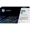 HP Toner Originale HP CE401A 507A C Ciano 6000 Pagine