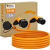 LAPP MOBILITY Ladekabel Typ 2, bis zu 22 kW, 3 m, orange (65755)