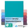 etérea Himmlische Qualität etérea Jersey lenzuolo con angoli 100x200-120x200 cm Oceano Epaisseur 15-25 cm - 100% Cotone - Oekotex materasso Letto copripiumino - lenzuola 100x200cm - 120x200cm Turchese