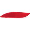 Twowinds - Riflettore Paraurti 265650004R Compatibile con Renault Megane 3 (2008-2013) - Paraurti Posteriore Sinistro (lato conducente) - Riflettore Rosso