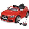 Senza Marca/Generico Audi TT RS Macchina cavalcabile telecomandata per bambini rossa