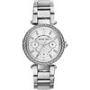 Michael Kors Orologio multifunzione Mini Parker con cinturino in acciaio inossidabile color argento MK5615 da donna