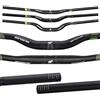 Spank Spike 800 Vibrocore Manubrio Bicicletta, Mountain Bike, in Lega di Alluminio, 50R (Nero Verde)