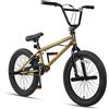 AVASTA Hesper Bicicletta per bambini Freestyle BMX da 20 pollici, con 4 Pegs, per bambini e principianti, colore: grigio