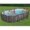 Senza Marca/Generico Bestway Set Piscina Ovale Power Steel 488x305x107 cm