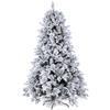 Bizzotto Albero di natale innevato bianco con pigne h.210cm Bizzotto Arves