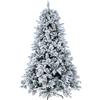 Bizzotto Albero di natale innevato bianco con pigne h.240cm Bizzotto Arves