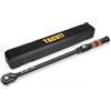 TAGVIT Chiave Dinamometrica 1/2", Alta Precisione ± 3%, 60-330 Nm Chiavi Dinamometriche 72 Denti Chiave Dinamometrica per Riparazione Moto, Auto, Camion