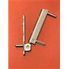 FTF - Fenstertechnik Roto - Cuscinetto angolare serie NT e Centro/cuscinetto angolare per finestre in legno e plastica / perni da 70 mm (argento)