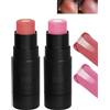 Lestpola 2 pezzi crema blush stick, 2 in 1 Multi use Rouge & Highlighter Penna per le guance, impermeabile Contouring Blush Stick, leggero e duraturo, colore naturale rossore per donne 5 + 6