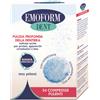 Emoform Dent Compresse Effervescenti per la Pulizia della Dentiera 54 Pezzi - -