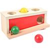 Smartwo Giochi Montessori in Legno 2 Anni e Oltre Scatola Permanenza Oggetti | Ball Drop Game Giocattoli Educativi in Legno per Sviluppo Cognitivo Motricità Fine e Coordinazione 18 Mesi e oltre
