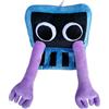 RxinDZ Rainbow Friends Plush Toys Suit,Blue Mouth Water Monster,Doctor's Head,Yellow Duck,Red Dragon,Long Hand Monster for Kids Birthday Easter and Fans Gifts (mostro TV