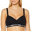 PUMA Short 604024001 Tee-Shirt, Nero, S Donna